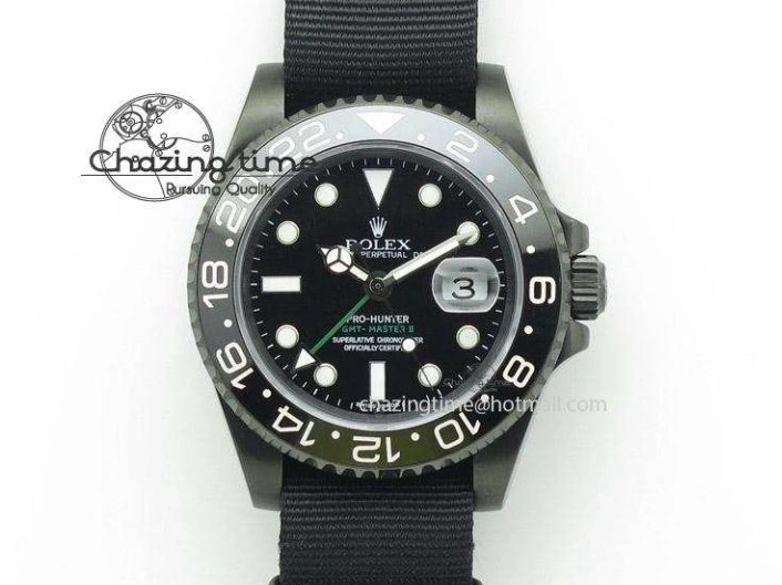 MiroTime 0407 TimelessDesign Daytona DIW Carbon YG Case and Bezel DIWF Edition Green Dial on Black Nylon Strap A 1883